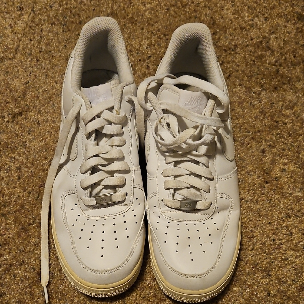 Nike White Men's Sneakers Air Force 1